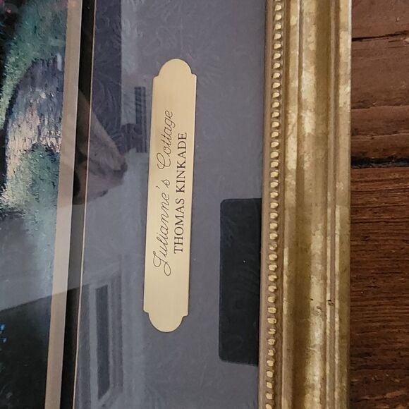 Thomas Kinkade 'Julianne's Cottage' Framed with Poem - Picture 4 of 6